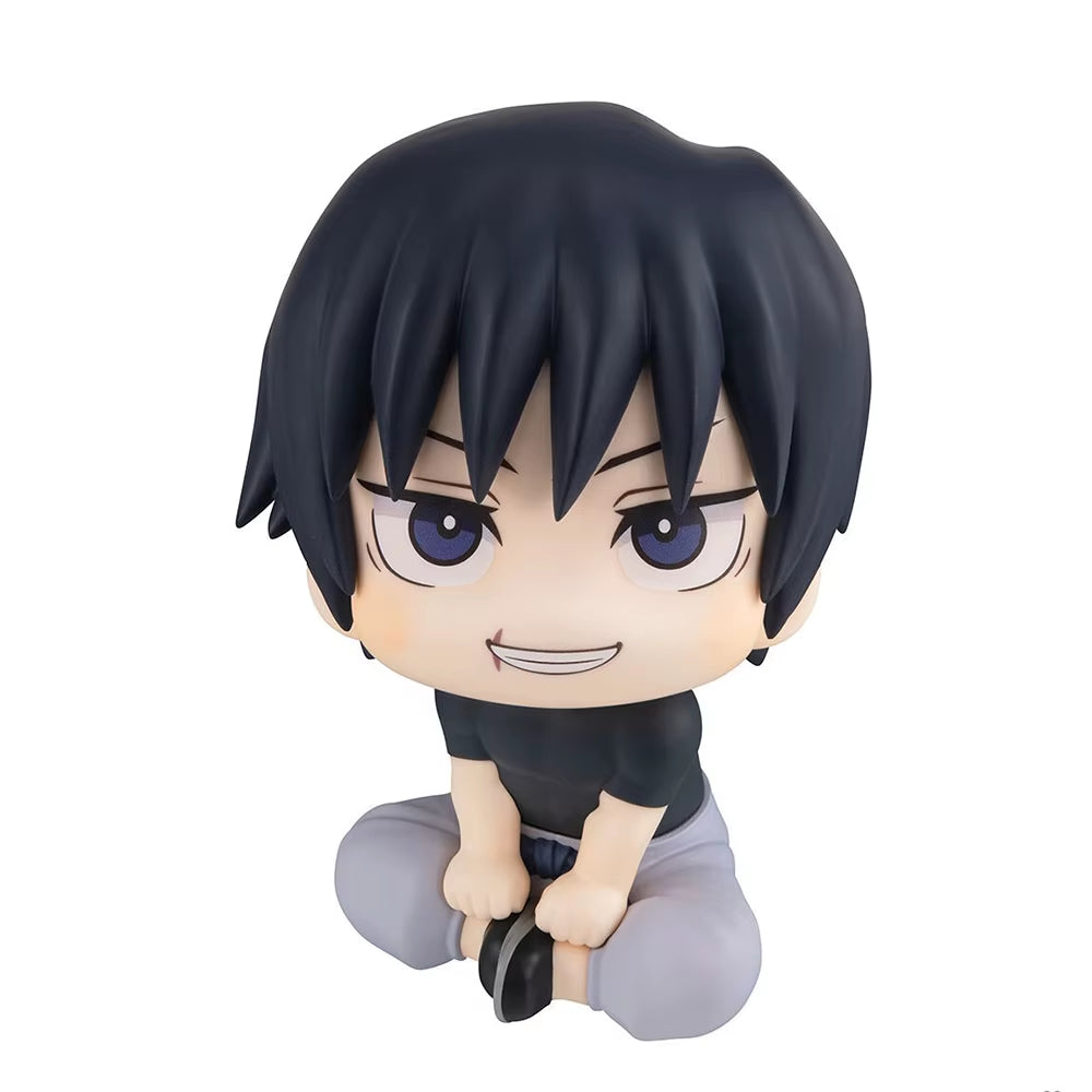 Anime Figures JJK Fushiguro Toji Look up Action Figures PVC Cute Toji Fushiguro Toys for Children Collector Model Gifts 11Cm