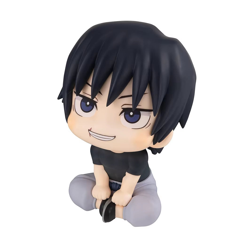 Anime Figures JJK Fushiguro Toji Look up Action Figures PVC Cute Toji Fushiguro Toys for Children Collector Model Gifts 11Cm