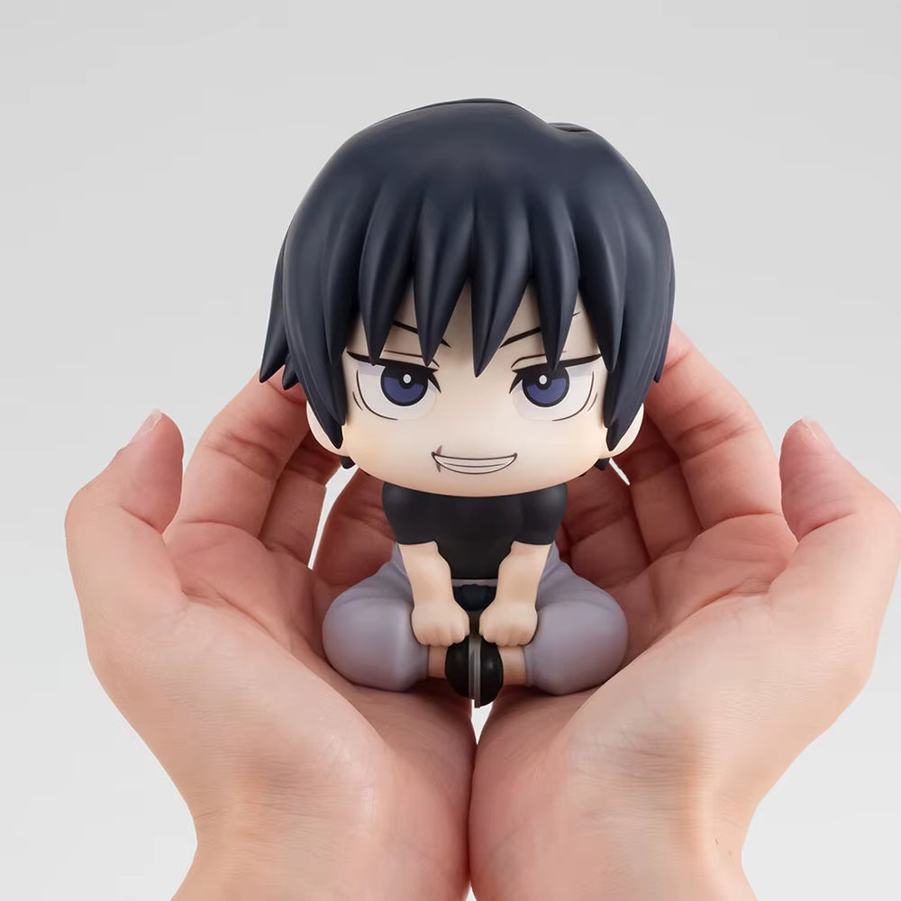 Anime Figures JJK Fushiguro Toji Look up Action Figures PVC Cute Toji Fushiguro Toys for Children Collector Model Gifts 11Cm