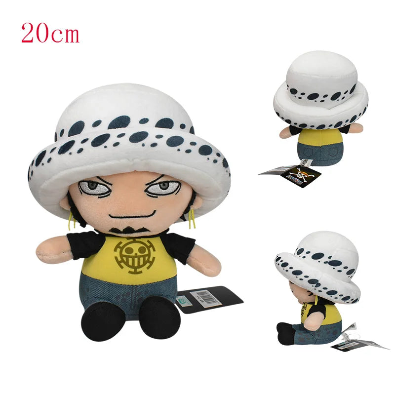 20CM Tony Chopper Plush Toys ONE PIECE Monkey D Luffy the Straw Hat Pirates Sign Soft Stuffed Dolls Birthday Gift